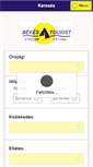 Mobile Screenshot of bekestourist.hu